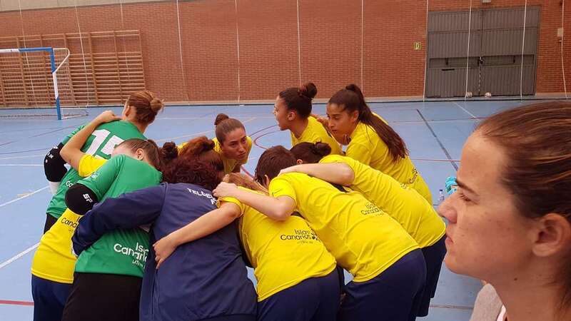 Imagen del partido disputado este sábado entre el Leganés y el Preconte (Foto TA)